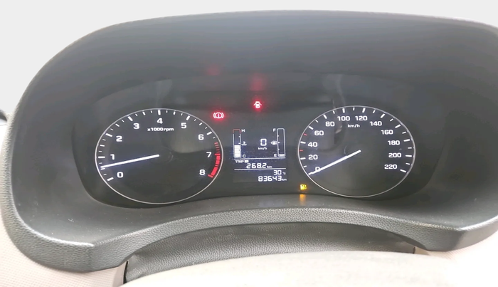 2017 Hyundai Creta E PLUS 1.6 PETROL, Petrol, Manual, 83,643 km, interior