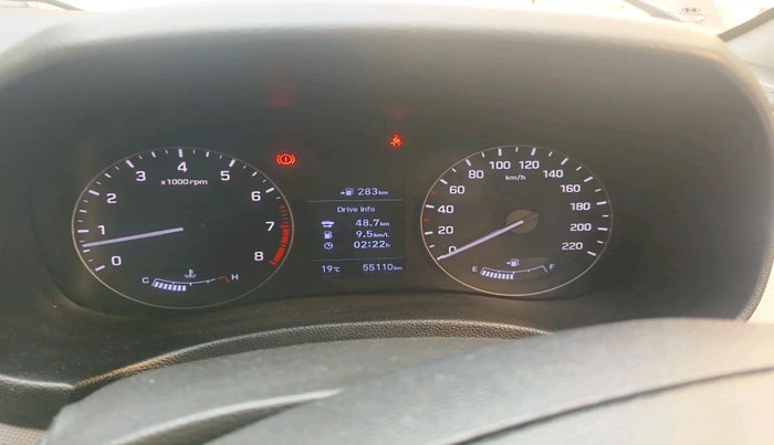 2019 Hyundai Creta SX (O) 1.6 PETROL, Petrol, Manual, 55,110 km, interior