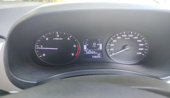 2018 Hyundai Creta SX PLUS 1.6 DIESEL, Diesel, Manual, 59,668 km, interior