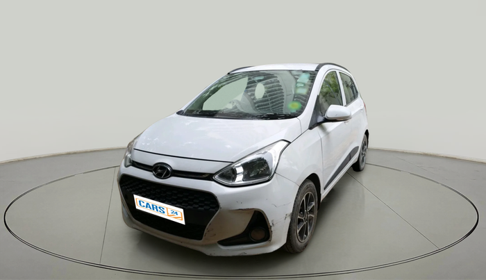 2017 Hyundai Grand i10 SPORTZ (O) AT 1.2 KAPPA VTVT, Petrol, Automatic, 73,928 km, exterior