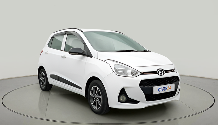 2017 Hyundai Grand i10 SPORTZ (O) AT 1.2 KAPPA VTVT, Petrol, Automatic, 73,928 km, exterior