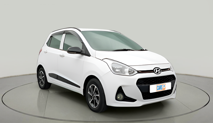 2017 Hyundai Grand i10 SPORTZ (O) AT 1.2 KAPPA VTVT, Petrol, Automatic, 73,928 km, exterior