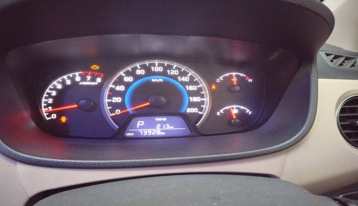 2017 Hyundai Grand i10 SPORTZ (O) AT 1.2 KAPPA VTVT, Petrol, Automatic, 73,928 km, interior