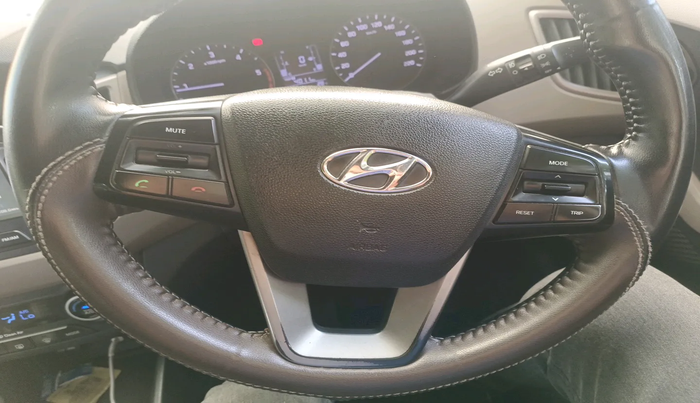 2017 Hyundai Creta SX PLUS AT 1.6 DIESEL, Diesel, Automatic, 1,58,045 km, interior