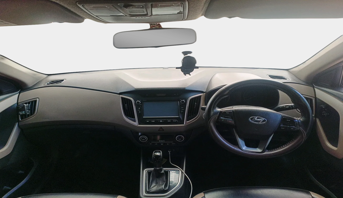 2017 Hyundai Creta SX PLUS AT 1.6 DIESEL, Diesel, Automatic, 1,58,045 km, interior