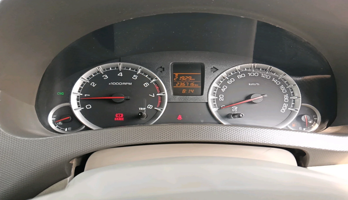 2017 Maruti Ertiga VXI CNG, Petrol, Manual, 2,36,715 km, interior