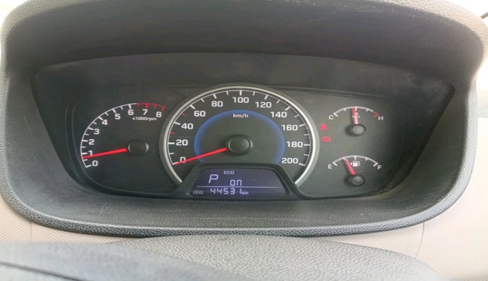 2017 Hyundai Grand i10 MAGNA AT 1.2 KAPPA VTVT, Petrol, Automatic, 44,531 km, interior