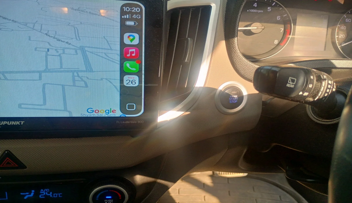 2018 Hyundai Creta SX PLUS AT 1.6 PETROL, Petrol, Automatic, 76,363 km, interior