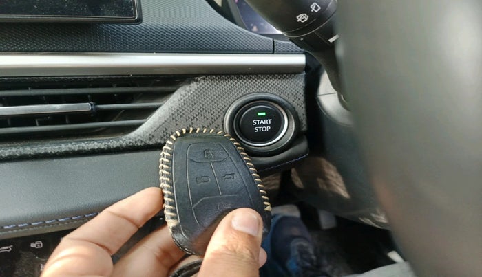 2024 Tata NEXON Fearless Plus S 1.2 Revotron 7DCA Dark Edition, Petrol, Automatic, 18,546 km, interior