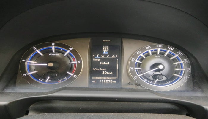 2017 Toyota Innova Crysta 2.8 ZX AT 7 STR, Diesel, Automatic, 1,12,278 km, interior