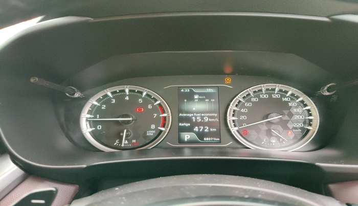 2022 Maruti Grand Vitara ALPHA SMART HYBRID AT, Petrol, Automatic, 68,071 km, interior