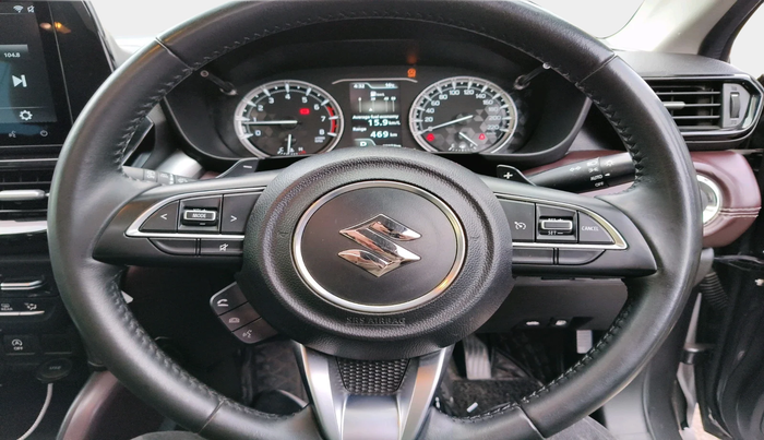 2022 Maruti Grand Vitara ALPHA SMART HYBRID AT, Petrol, Automatic, 68,071 km, interior