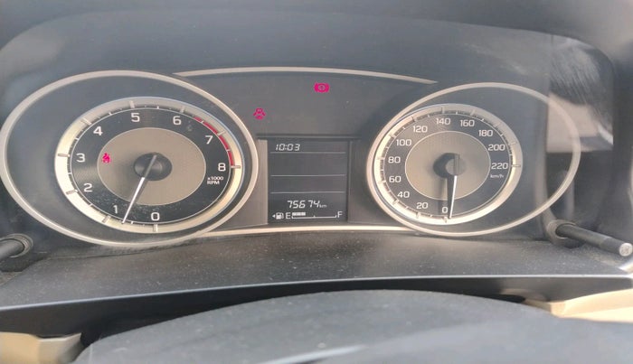 2021 Maruti Dzire VXI, Petrol, Manual, 75,674 km, interior