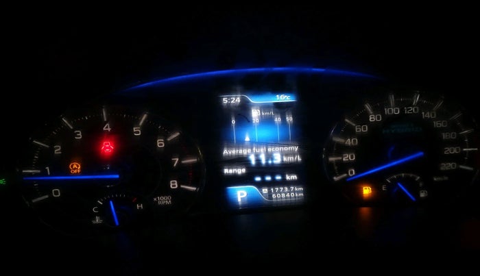 2018 Maruti Ciaz ALPHA  AT 1.5 SHVS PETROL, Petrol, Automatic, 60,840 km, interior