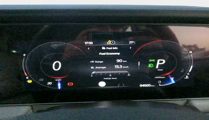 2023 Mahindra XUV700 AX 7 LUXURY D AT 7 STR, Diesel, Automatic, 84,920 km, interior