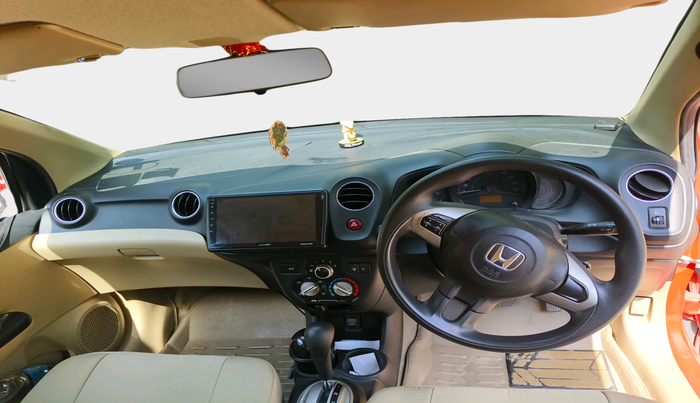 2015 Honda Brio VX AT, Petrol, Automatic, 42,417 km, interior