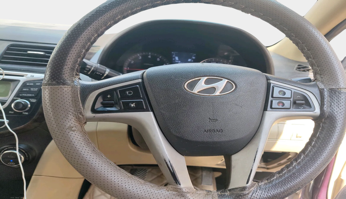 2012 Hyundai Verna FLUIDIC 1.6 VTVT EX, Petrol, Manual, 1,55,223 km, interior