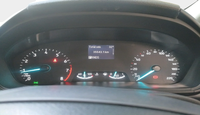 2018 Ford Ecosport TITANIUM + 1.5L PETROL AT, Petrol, Automatic, 35,543 km, interior