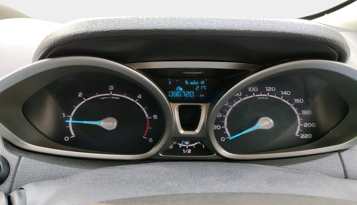 2017 Ford Ecosport TITANIUM 1.5L DIESEL, Diesel, Manual, 86,720 km, interior