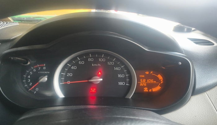 2017 Maruti Celerio VXI CNG, Petrol, Manual, 58,106 km, interior