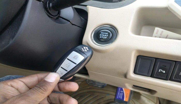 2018 Maruti Ciaz ZETA AT 1.5  SHVS PETROL, Petrol, Automatic, 86,627 km, interior