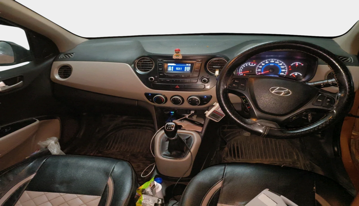 2015 Hyundai Grand i10 SPORTZ 1.2 KAPPA VTVT, CNG, Manual, 1,29,238 km, interior