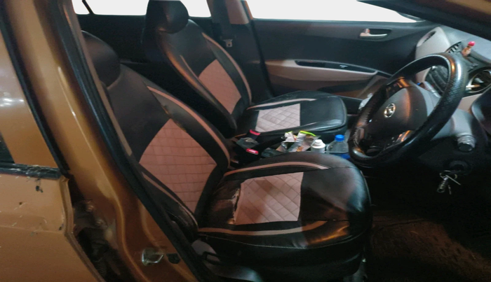 2015 Hyundai Grand i10 SPORTZ 1.2 KAPPA VTVT, CNG, Manual, 1,29,238 km, interior