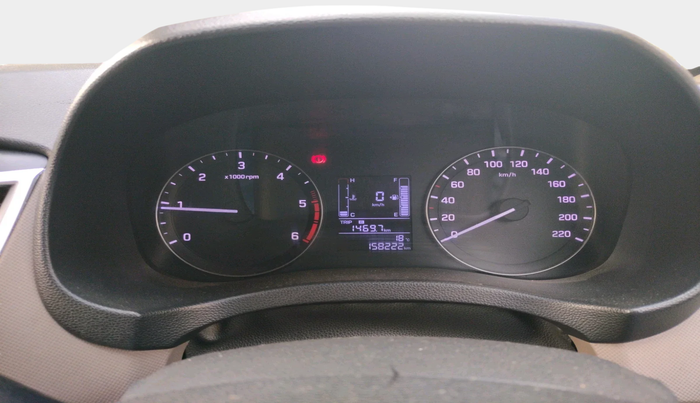 2016 Hyundai Creta S PLUS 1.4 DIESEL, Diesel, Manual, 1,58,222 km, interior