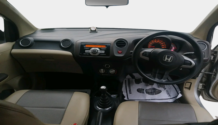 2012 Honda Brio S MT, Petrol, Manual, 41,657 km, interior