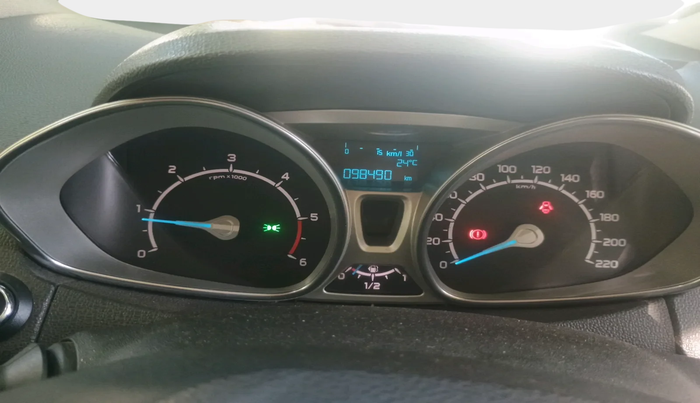 2017 Ford Ecosport TITANIUM + 1.5L DIESEL, Diesel, Manual, 98,490 km, interior