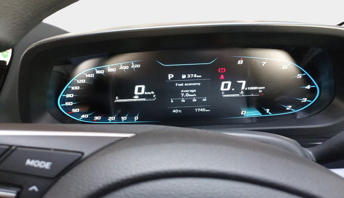 2025 Hyundai NEW I20 SPORTZ 1.2 IVT, Petrol, Automatic, 1,745 km, interior