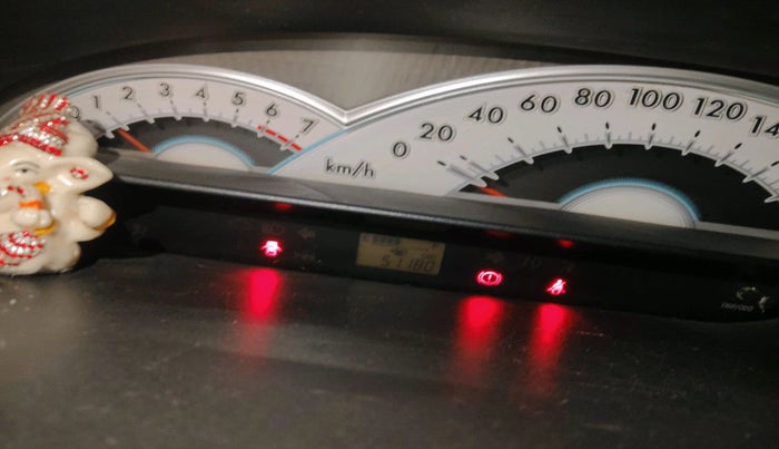 2011 Toyota Etios VX, Petrol, Manual, 51,180 km, interior