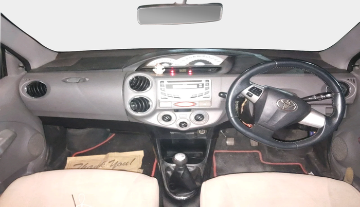 2011 Toyota Etios VX, Petrol, Manual, 51,180 km, interior