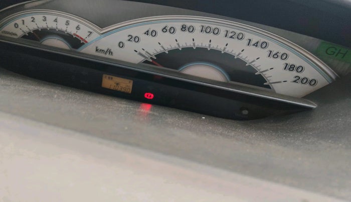 2011 Toyota Etios V, Petrol, Manual, 1,10,390 km, interior