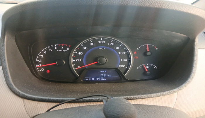 2015 Hyundai Grand i10 SPORTZ 1.2 KAPPA VTVT, Petrol, Manual, 1,00,490 km, interior