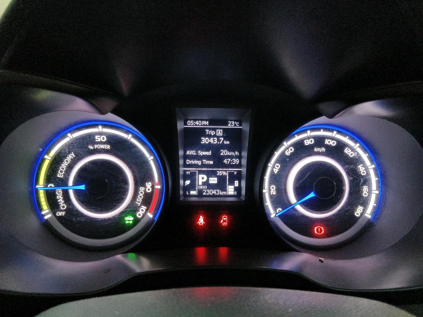 2023 Mahindra XUV400 EL 7.2 KW, Electric, Automatic, 23,043 km, interior