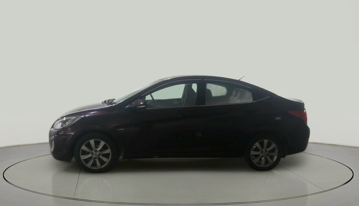 2011 Hyundai Verna FLUIDIC 1.6 CRDI SX, Diesel, Manual, 91,075 km, exterior