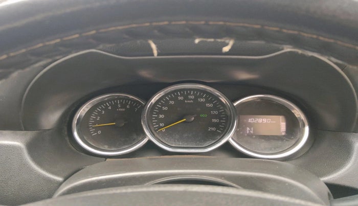 2017 Renault Duster 110 PS RXZ 4X2 AMT DIESEL, Diesel, Automatic, 1,02,890 km, interior