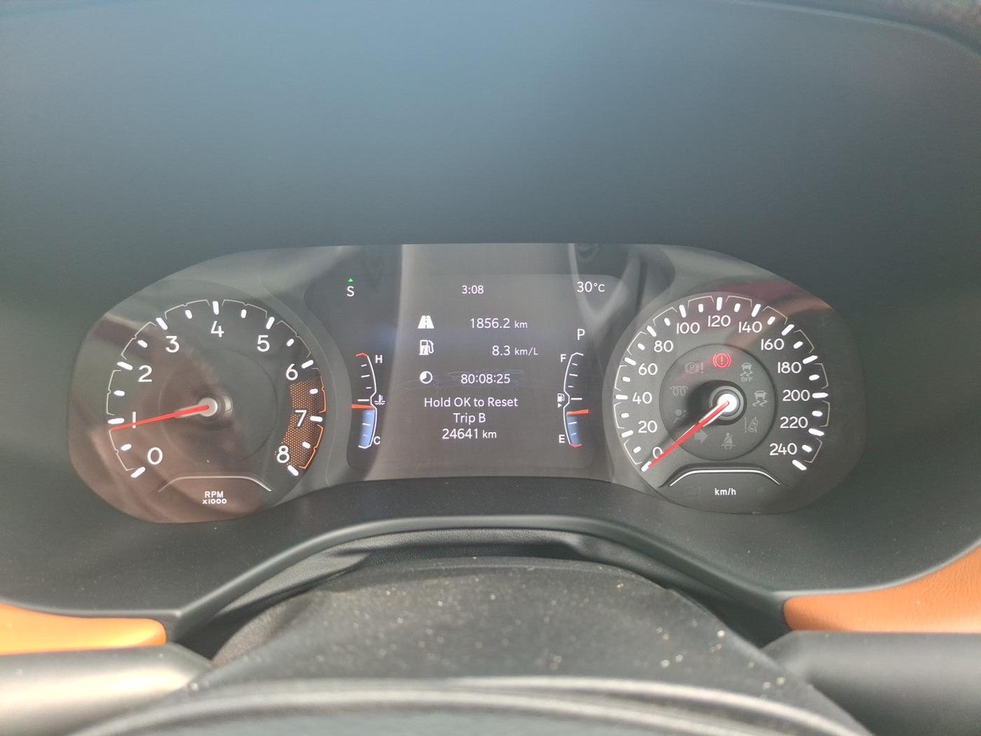 2021 Jeep Compass LIMITED (O) 1.4 PETROL DCT, Petrol, Automatic, 24,641 km, interior