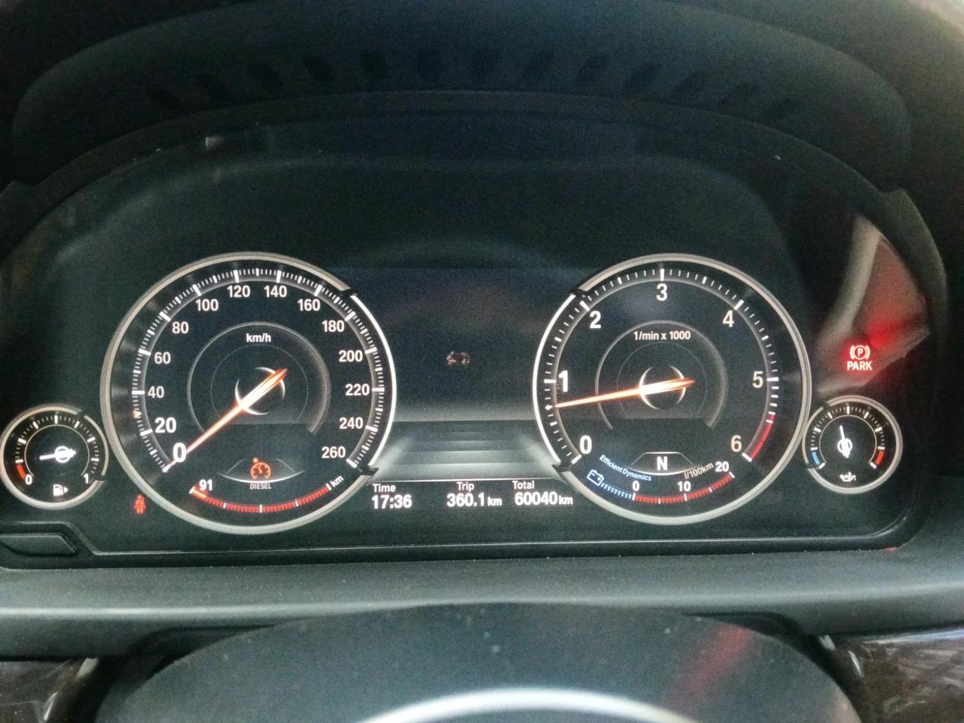 2014 BMW 5 Series 530D M SPORT, Diesel, Automatic, 60,040 km, interior