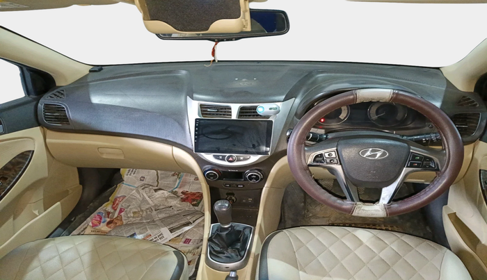 2015 Hyundai Verna FLUIDIC 1.6 CRDI S(O) 4S, Diesel, Manual, 98,074 km, interior