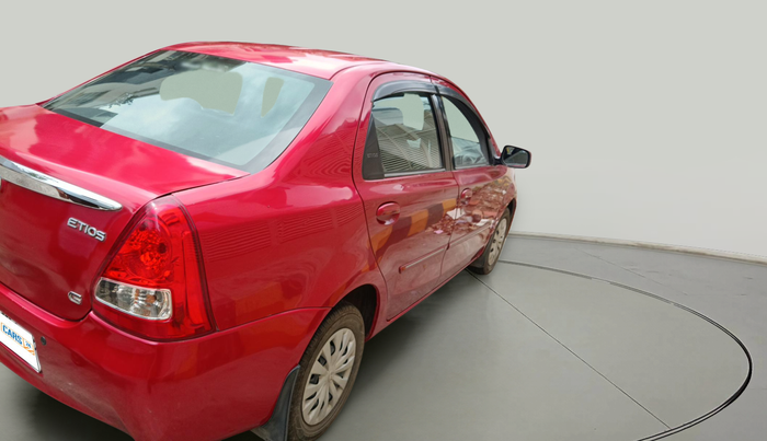 2011 Toyota Etios G, Petrol, Manual, 56,396 km, exterior