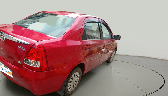 2011 Toyota Etios G, Petrol, Manual, 56,396 km, exterior