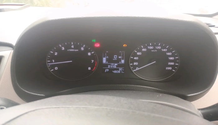 2016 Hyundai Creta SX PLUS AT 1.6 PETROL, Petrol, Automatic, 48,081 km, interior