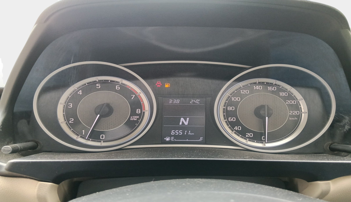 2018 Maruti Dzire ZXI PLUS AMT, Petrol, Automatic, 65,511 km, interior