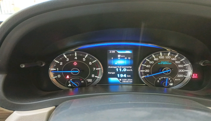 2022 Maruti Ciaz ZETA 1.5 SHVS MT PETROL, Petrol, Manual, 38,467 km, interior