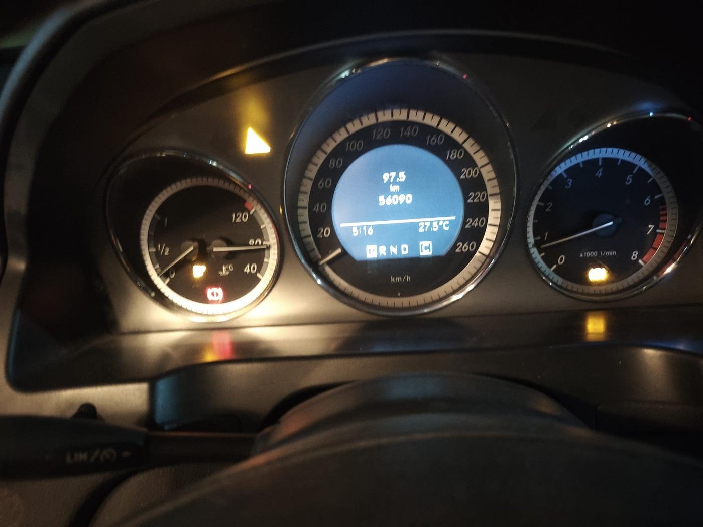 2010 Mercedes Benz C Class 200 CGI AVANTGARDE, Petrol, Automatic, 56,092 km, interior