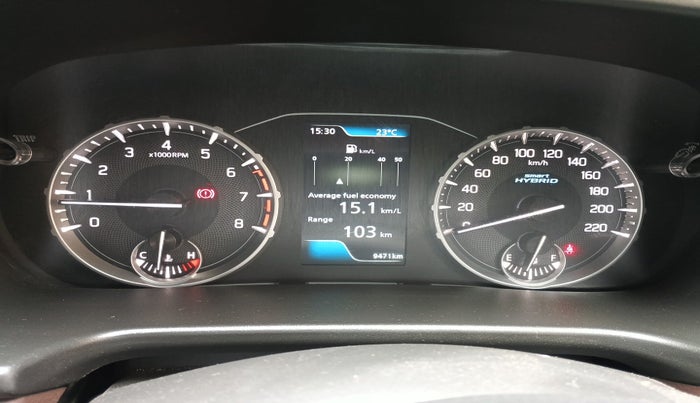 2022 Maruti BREZZA ZXI SMART HYBRID , Petrol, Manual, 9,471 km, interior