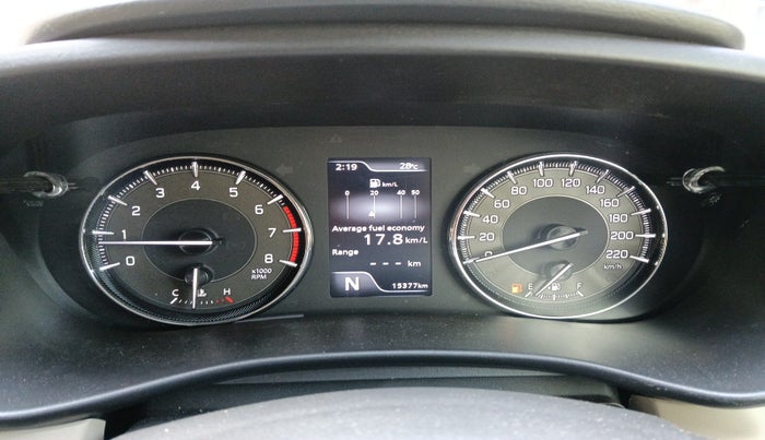 2024 Toyota Glanza V AMT, Petrol, Automatic, 15,377 km, interior