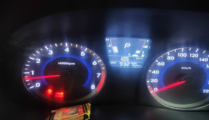 2014 Hyundai Verna FLUIDIC 1.6 VTVT SX AT, Petrol, Automatic, 93,270 km, interior